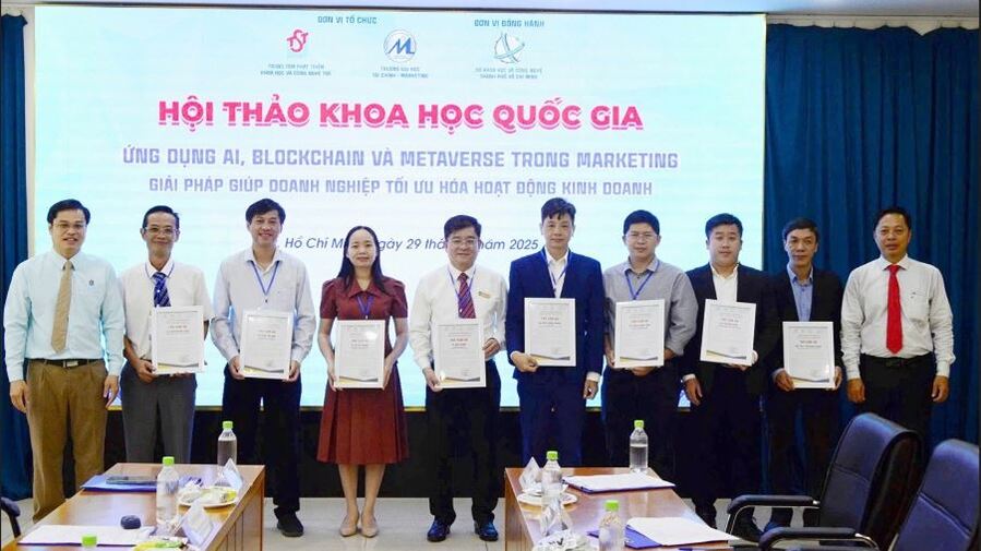 UFM phối hợp tổ chức Hội thảo “Ứng dụng AI, Blockchain và Metaverse trong Marketing: Giải pháp giúp doanh nghiệp tối ưu hóa hoạt động kinh doanh”